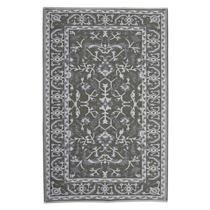 Fab Habitat 180x270cm Beige Nain Recycled Plastic Outdoor Rug