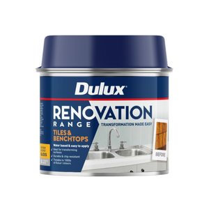 Dulux Renovation Range Tiles and Benchtops 1L White Gloss Interior Coating