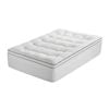 Giselle Bedding Single Mattress Topper 5cm Coral Fleece