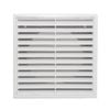 Builders Edge 125mm White Grill Vent with Insect Screen