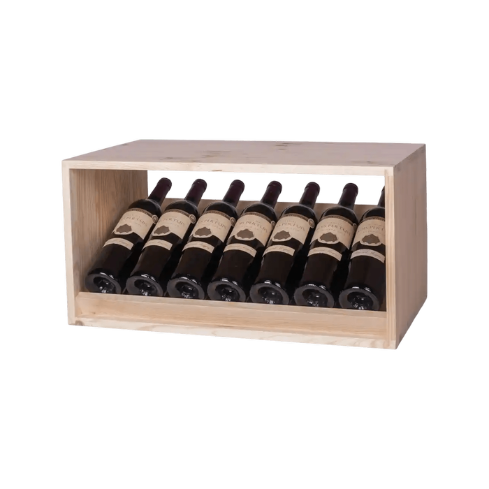 7 Bottles Display Wine Rack