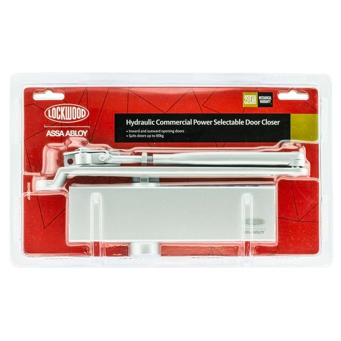Lockwood 3024 Series Hydraulic Commercial Power Selectable Door Closer