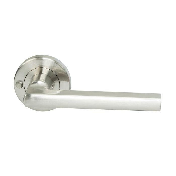Miles Nelson Satin Nickel Parma Round Privacy Set