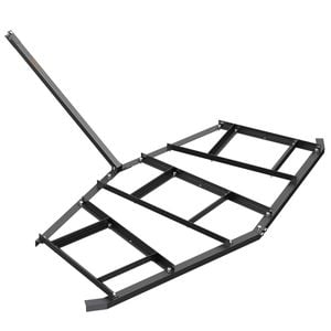 VEVOR Driveway Drag Q235 Steel with Adjustable Bars Support up to 50 lbs for Garden Using