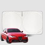 Windscreen Sun Shade for Alfa Romeo Giulia (952)2016-Current Universal Fit Window Visor UV Block