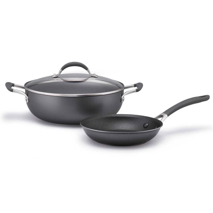 Circulon Scratchdefense A1 Nonstick Induction Skillet  21.5cm & Casserole 28.5cm