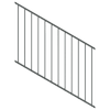 ProtectorAl 350-1200 x 900mm Monument Raked 16-30º Flat Top Garden Fence Panel