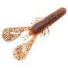 ZMan Turbo CrawZ 4" Soft Plastic Fishing Lure Green Pumpkin Orange