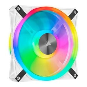 Corsair Ql140 Rgb 140mm Pwm Fan - White (single Pack) [co-9050105-ww]