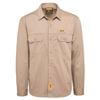 DeWALT Size L Khaki Granite Long Sleeve Button Up Shirt