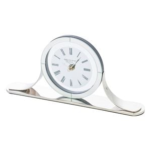 One Six Eight London  Hamptons Glass Mantel Clock