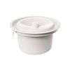 Shower Commode Chair Pail - Durable Bucket With 18cm Height & 32cm Diameter