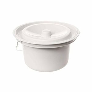 Shower Commode Chair Pail - Durable Bucket With 18cm Height & 32cm Diameter