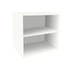 Kaboodle 600-699mm Feta Whip V Customisable Deep Open Med Wall Shelf