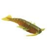 6 Pack of Zman 2.5 Inch PrawnZ Soft Plastic Fishing Lures - Motor Oil