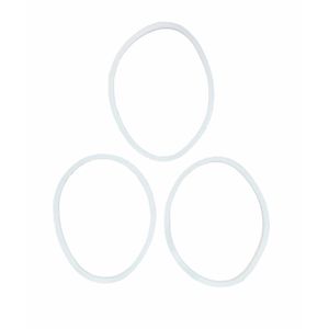 Kitchee 3x For Nutribullet Rubber White Seal - Gasket Ring For 600 600W