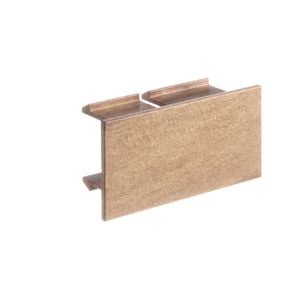 DECO 25 x 50mm Smoked Ash DecoBatten End Cap
