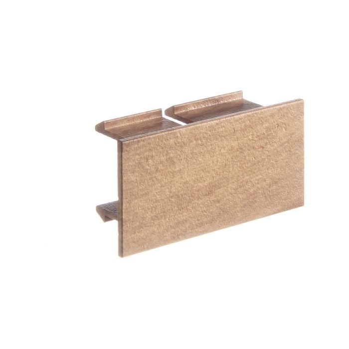 DECO 25 x 50mm Smoked Ash DecoBatten End Cap