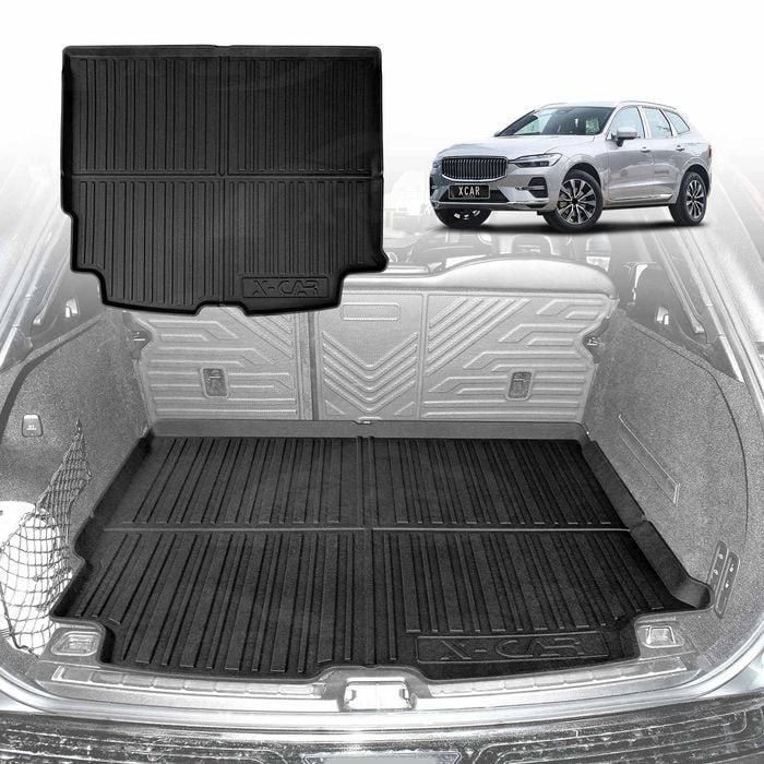 3D Moulde Waterproof Cargo Rubber Mat Boot Liner Luggage Tray Fit for Volvo SUV XC60 2017-Onwards