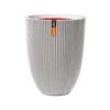 Capi 34cm Ivory Groove Outdoor Plant Pot
