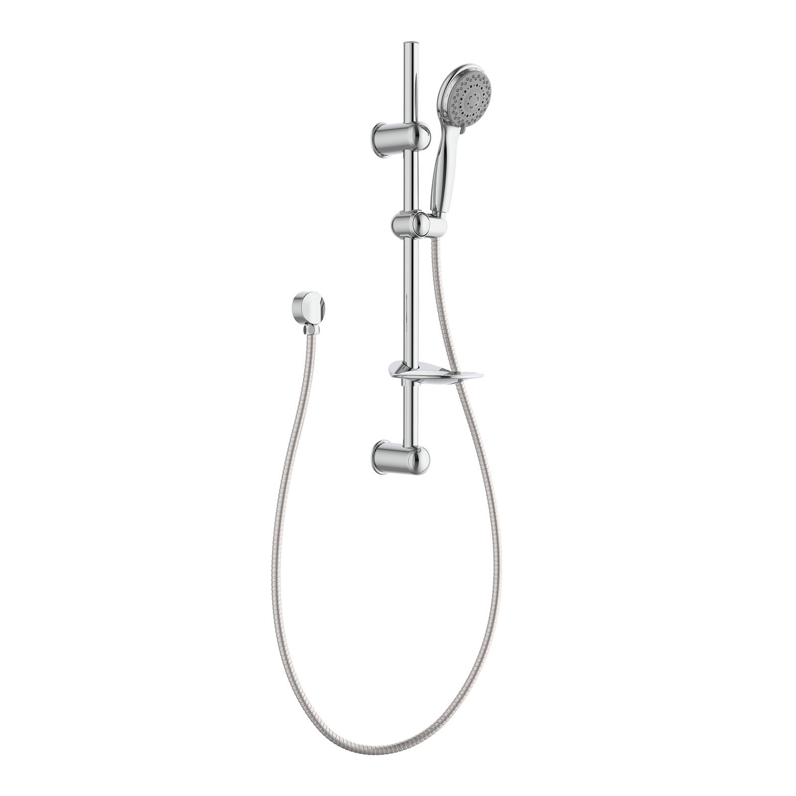 Estilo WELS 3 Star 9L/min Chrome 3 Function Rail Shower Set