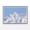 Snow-Covered Mountain  Print 100% Australian Made 90x60cm  (Poster)