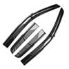 Weathershields for Isuzu DMAX D-MAX Space Cab 2020-Onwards Weather Shields Wind Deflectors