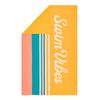 Decathlon - Microfibre Swimming Towel Size Xl 110 X 175 Cm - Print Summer Yellow - One Size