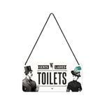 Nostalgic-Art Hanging Sign Toilet