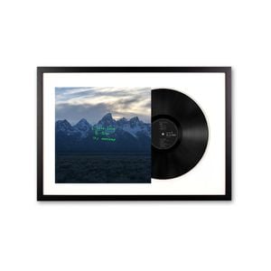 Framed Kanye West - Ye - Vinyl Album Art