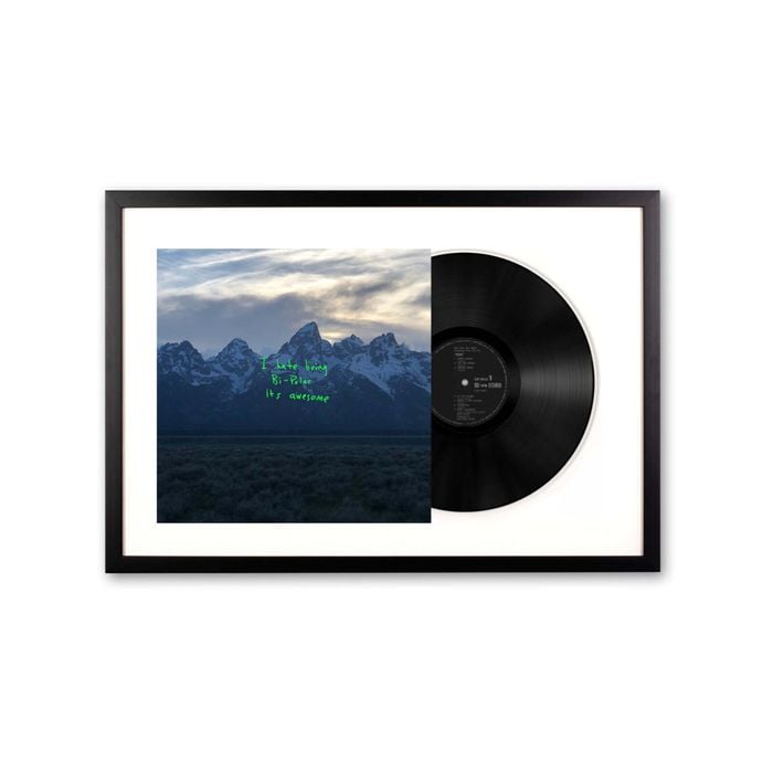 Framed Kanye West - Ye - Vinyl Album Art