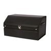 SOGA 60cm Leather Car Boot Collapsible Foldable Trunk Cargo Organizer Portable Storage Box - Black