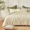 Dreamaker 100% Cotton Reversible Quilt Cover Set Otto Single Bed