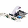 Startech.com 2-port Serial Pcie Card, Dual-port Rs232/rs422/rs485 Card, 16c1050 Uart, Esd Protection, Windows/linux