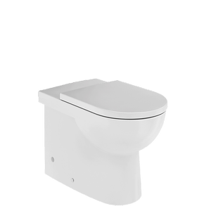 Johnson SuisseWhite P/S Trap Wall Faced Rimless Toilet Pan