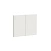 Kaboodle 600mm Gloss White Modern Farmhouse Sink Doors - 2 Pack
