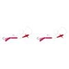 2PK Sea Pro Live Bird Rigged Skirt Offshore Trolling Teaser Lure 9 In - Pink