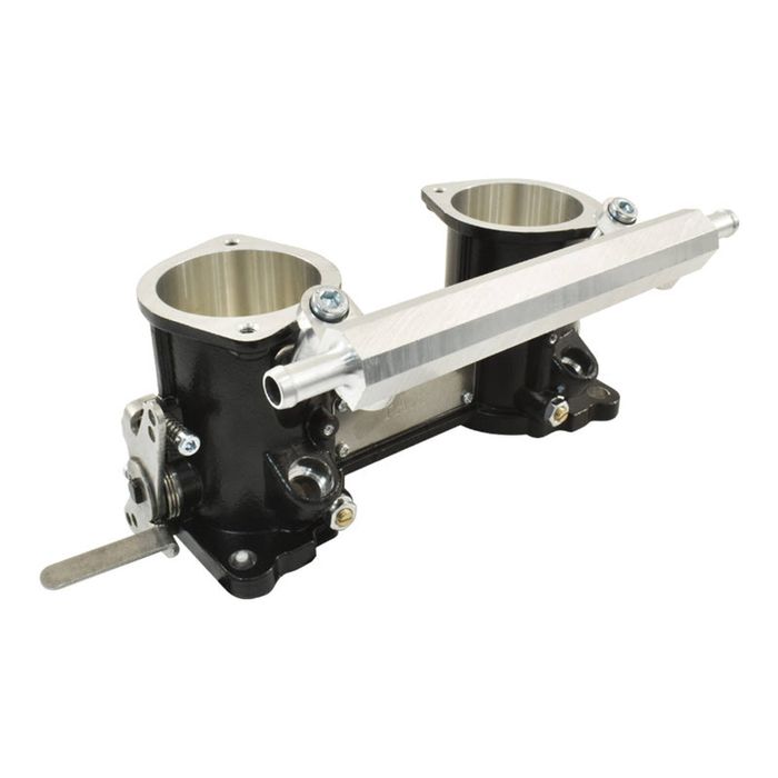 Calflow 50 IDA Weber Style Downdraft Throttle Body with Fuel Rail EFI