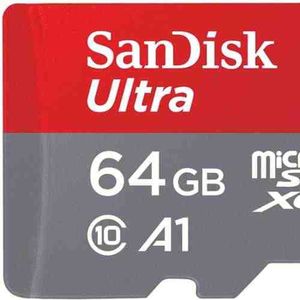 SanDisk 64GB Ultra microSDXC 120Mb/s Class 10 UHS-I Micro SD Card