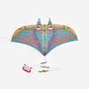 Decathlon | Kids’ Static Kite, Mfk150 Orange Stingray - One Size