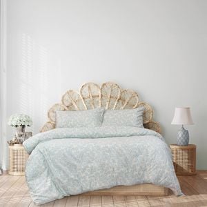 Ardor Boudoir Queen Isla Cotton 250TC Quilt Cover Set Spritz
