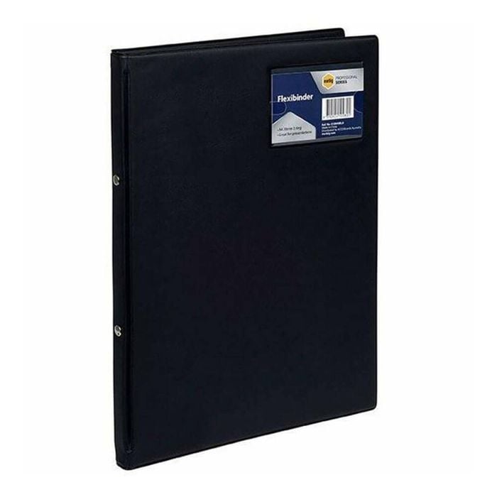 Marbig Flexi Binder A4 2R 20mm (Black)