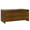 vidaXL Coffee Table Brown Oak Engineered Wood Accent Centre Couch Sofa Table