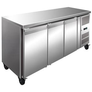 Thermaster S/s Three Door Bench Freezer 386l  - Under Bench Freezers (fe3100bt)