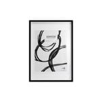 Unigift Downton 50x70cm MDF/Perspex Matt Picture Frame - Black
