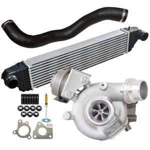 Upgrade Billet Turbo Charger With 62mm Intercooler & Hose For Mitsubishi Outlander 4n14 2.2l