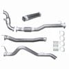 Ignite Exhausts Turbo Back For Holden Rg Colorado 2.8l 3" Cat & Hotdog Raw Aluminised Steel