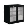 Polar G-Series Counter Back Bar Cooler with Hinged Doors 208Ltr