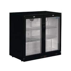Polar G-series Counter Back Bar Cooler With Hinged Doors 208ltr - Commercial Bar Fridges (gl002-a)
