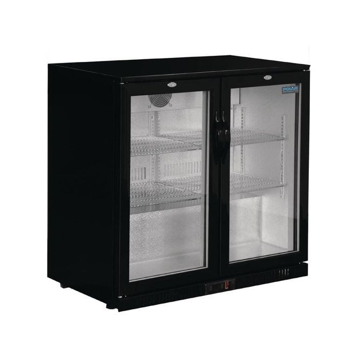 Polar G-Series Counter Back Bar Cooler with Hinged Doors 208Ltr
